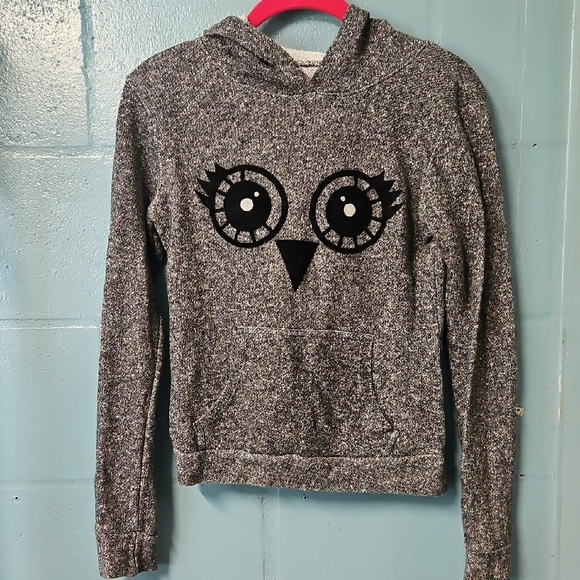 Other - Gray Owl Graphic Hoodie